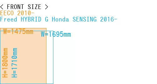 #EECO 2010- + Freed HYBRID G Honda SENSING 2016-